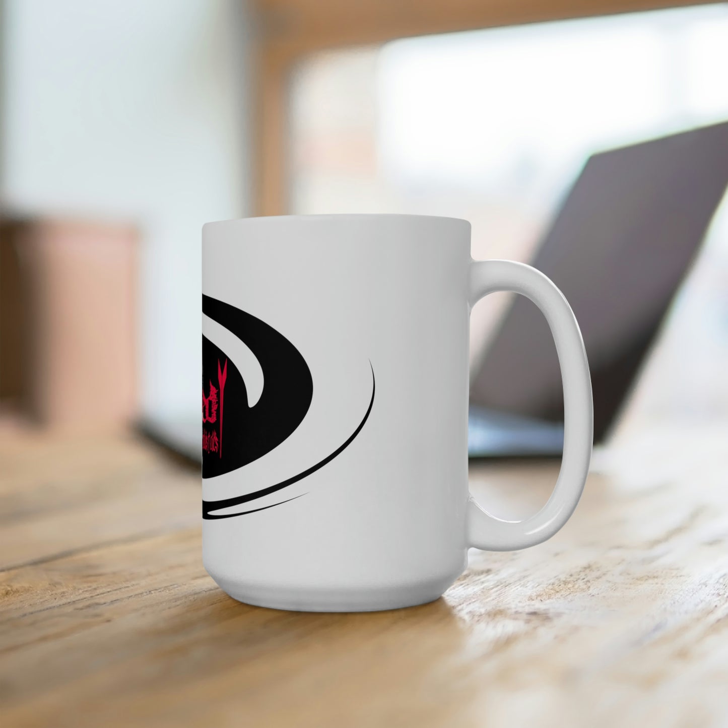 Hurricane Hot Pink/Black/ White Mug