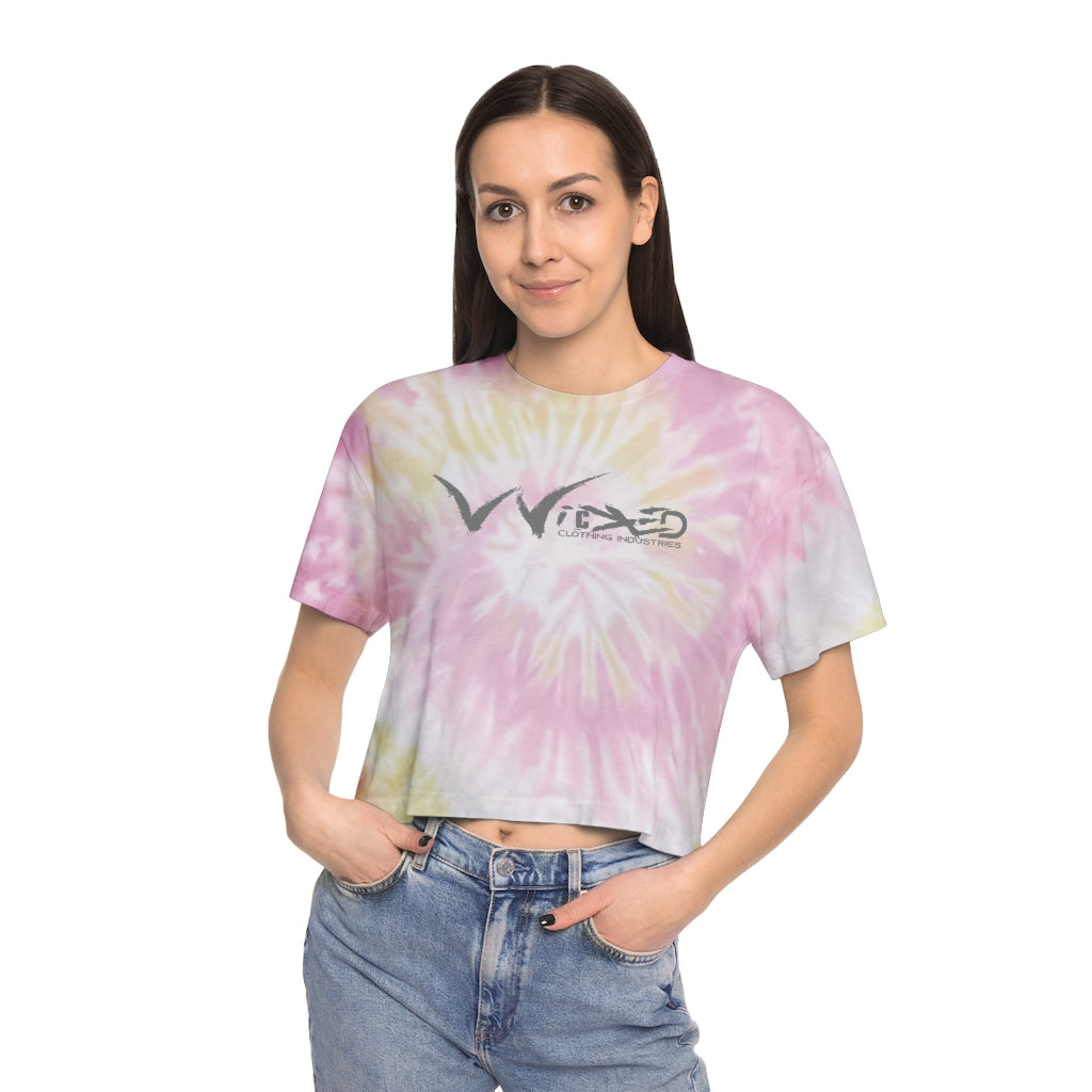 Wicked Tie-Dye Crop Tee