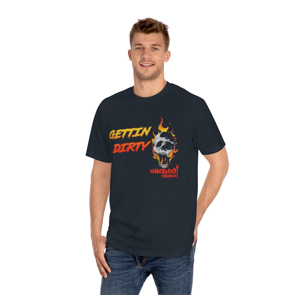 Gettin Dirty/ Black Tee Shirt