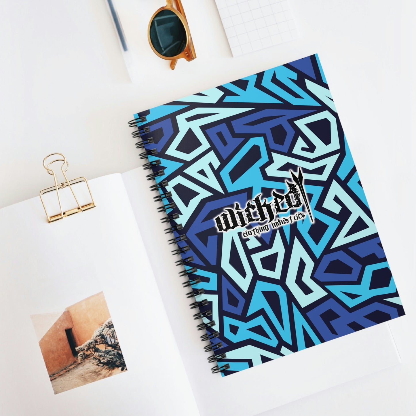 Pacific Prism Spiral Notebook - Ruled Line