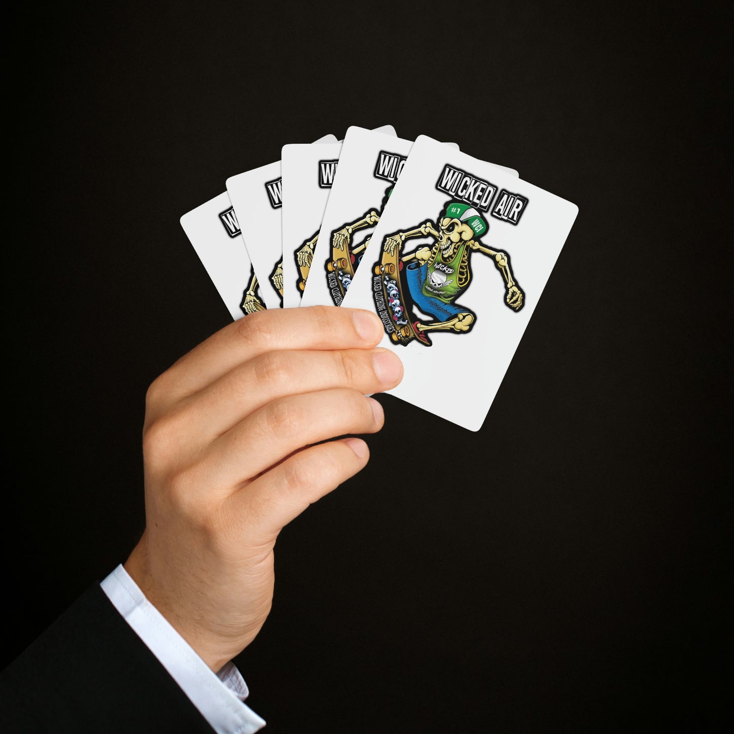 Wicked Air Poker Cards