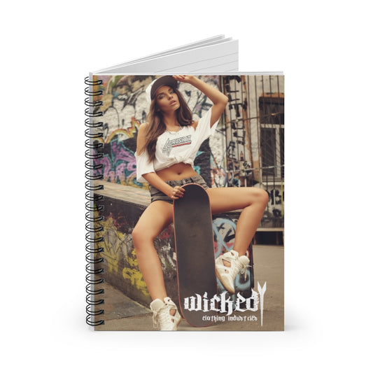 Crush It Model / Spiral Notebook - Ruled Line