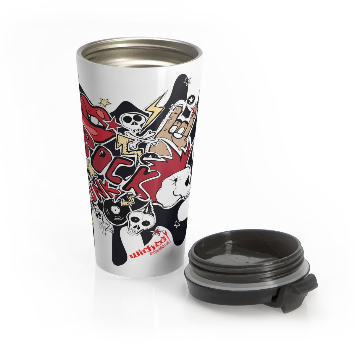 Punk Rock /Stainless Steel Travel Mug