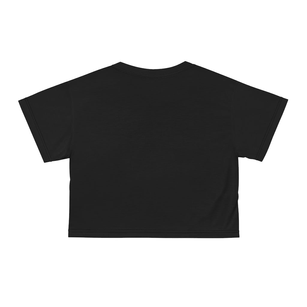 Mystic/ Womens / Black Croptop Tee Shirt
