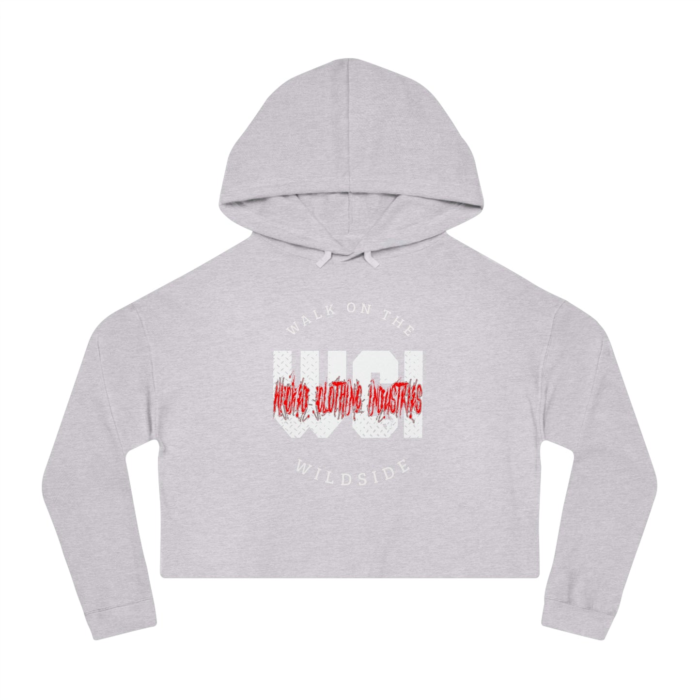 Walk On The Wildside 2/ Cropped Hooded Sweatshirt
