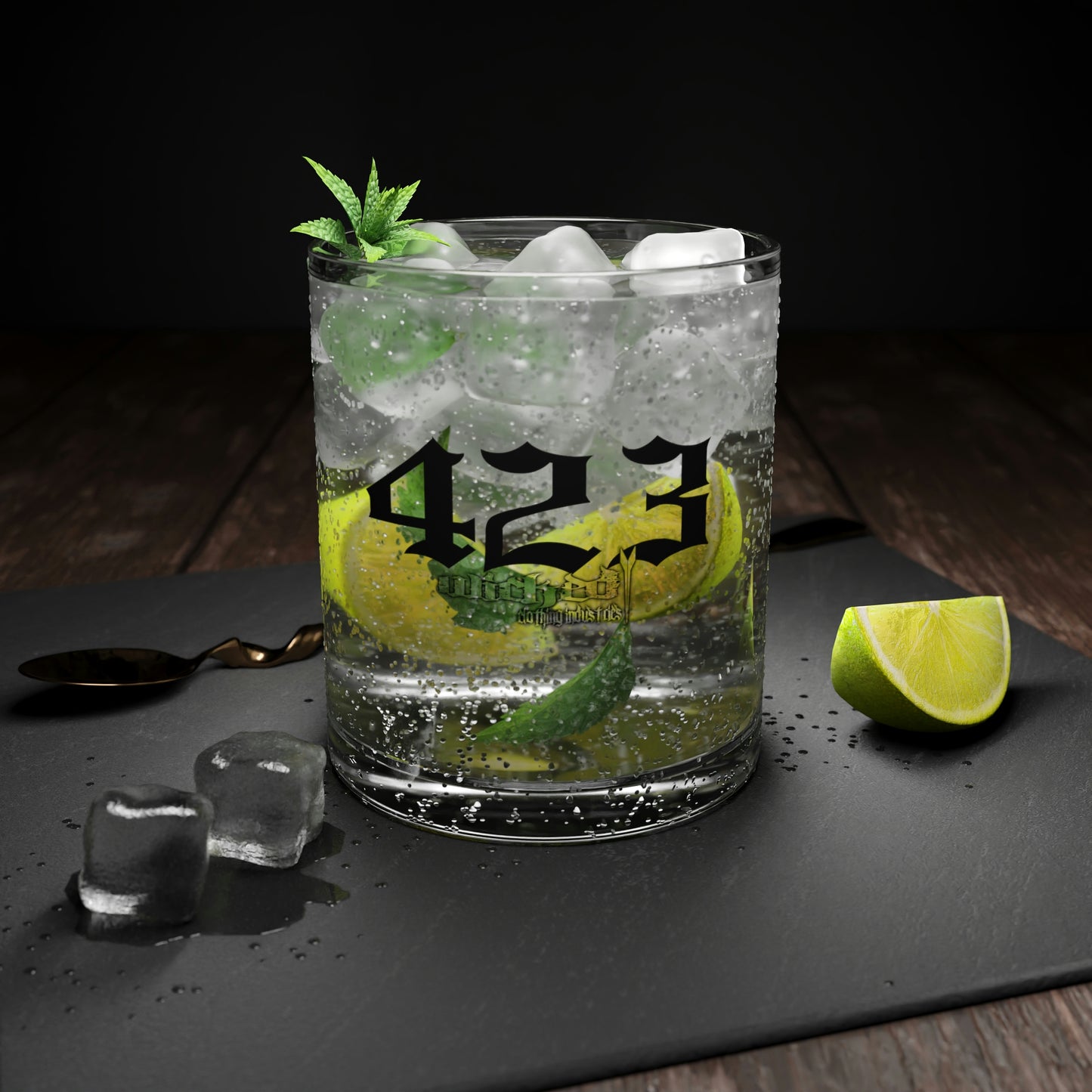 423/Black/ Bar Glass