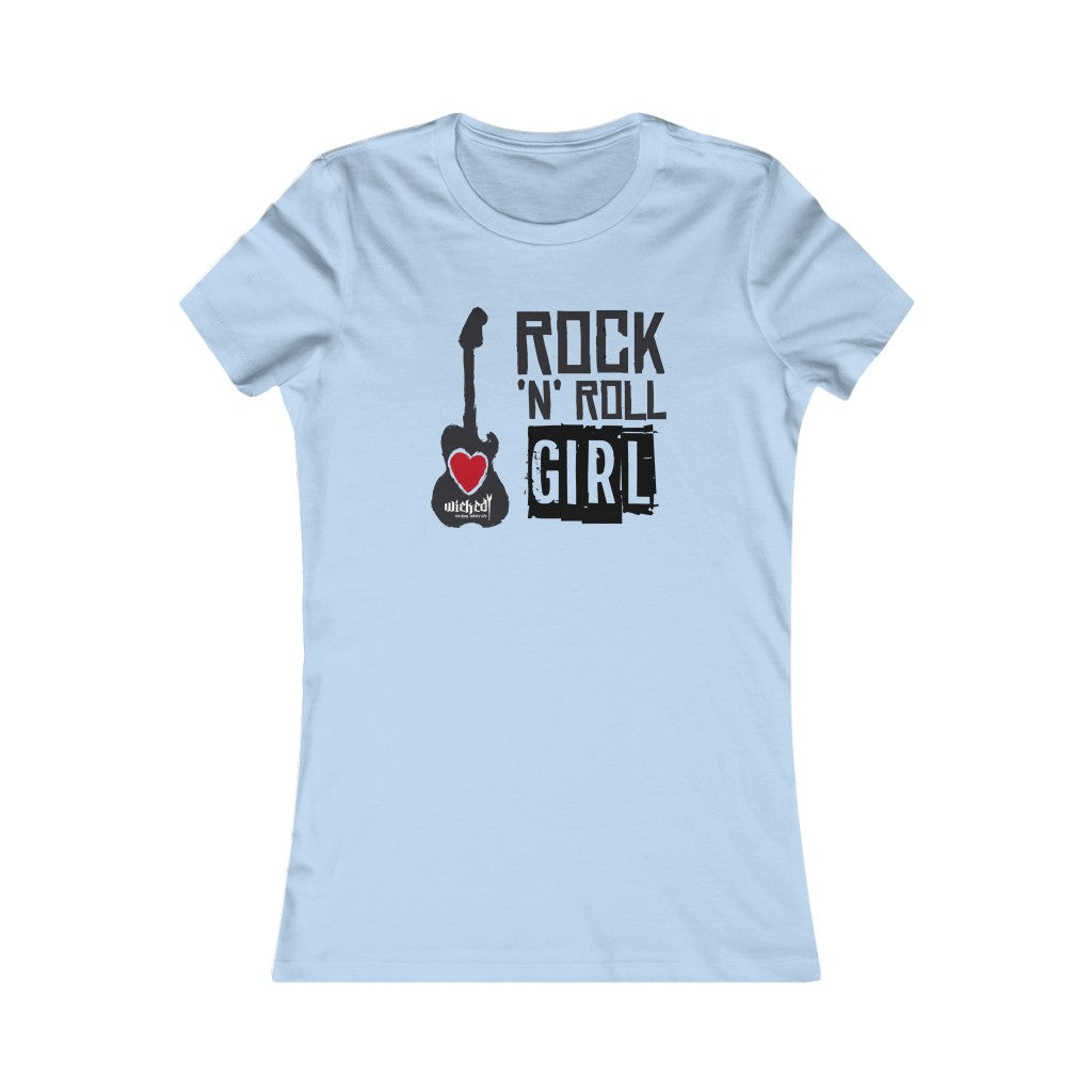 ROCK N ROLL GIRL/ Tee Shirt