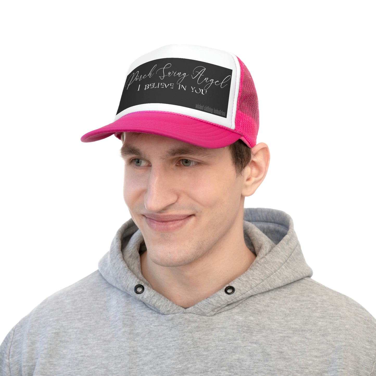 Porch Swing Angel E.L. Trucker Hat