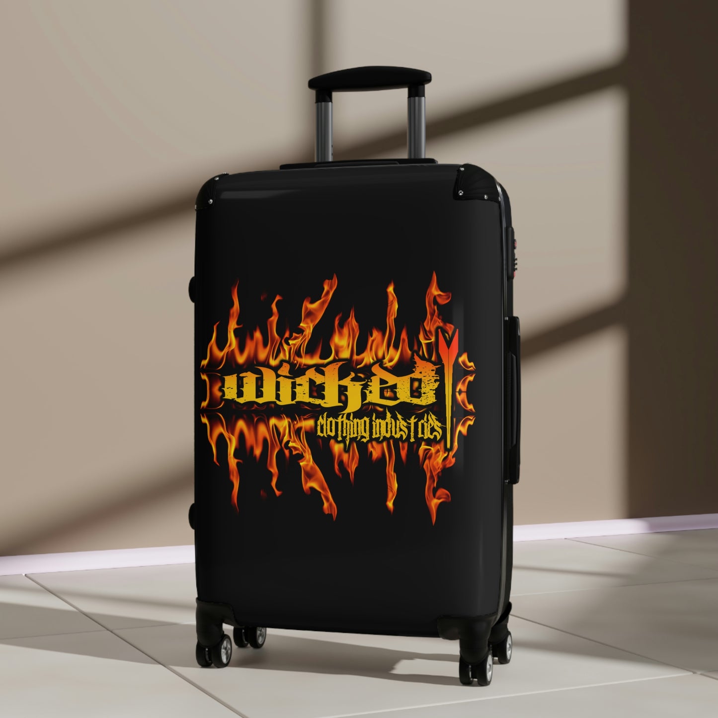 Wicked Flames Cabin Suitcase