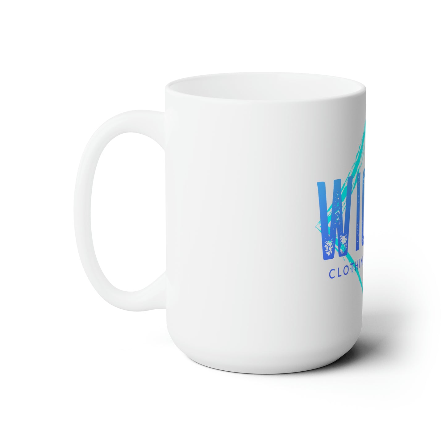 Faded Out Ocean Vintage Black WCI / White Mug