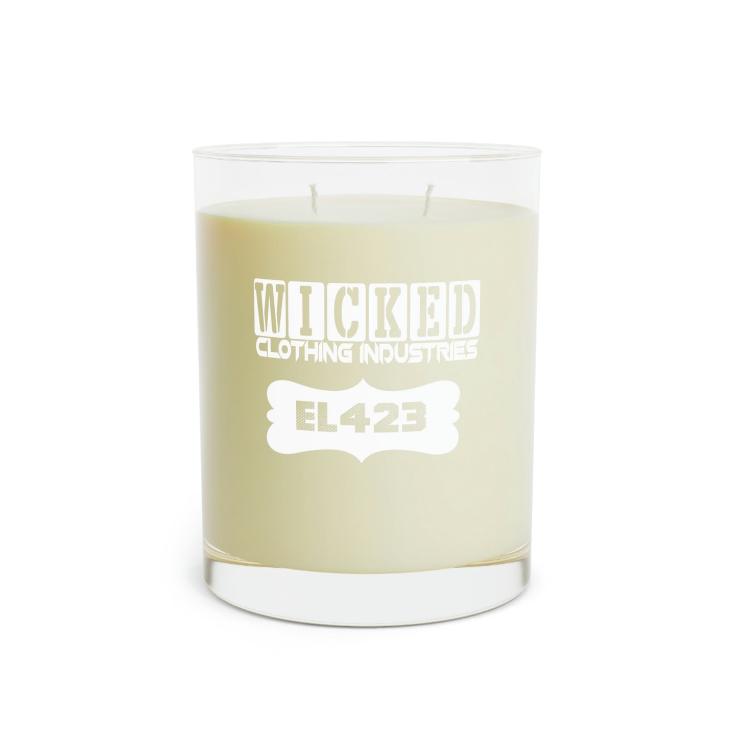 Wicked EL423 on Glass /Scented Candle, 11oz