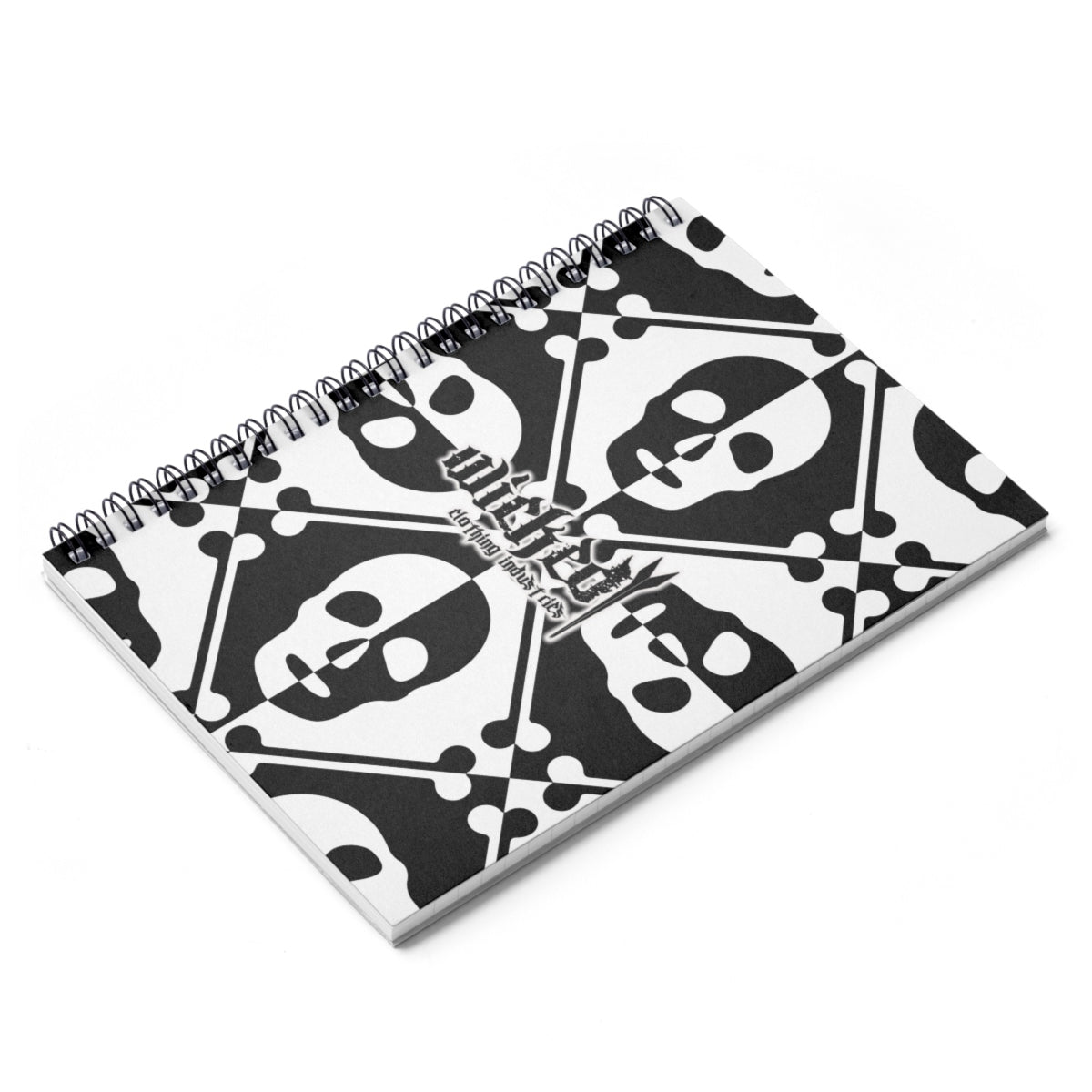 Two Faced /Spiral Notebook - Ruled Line