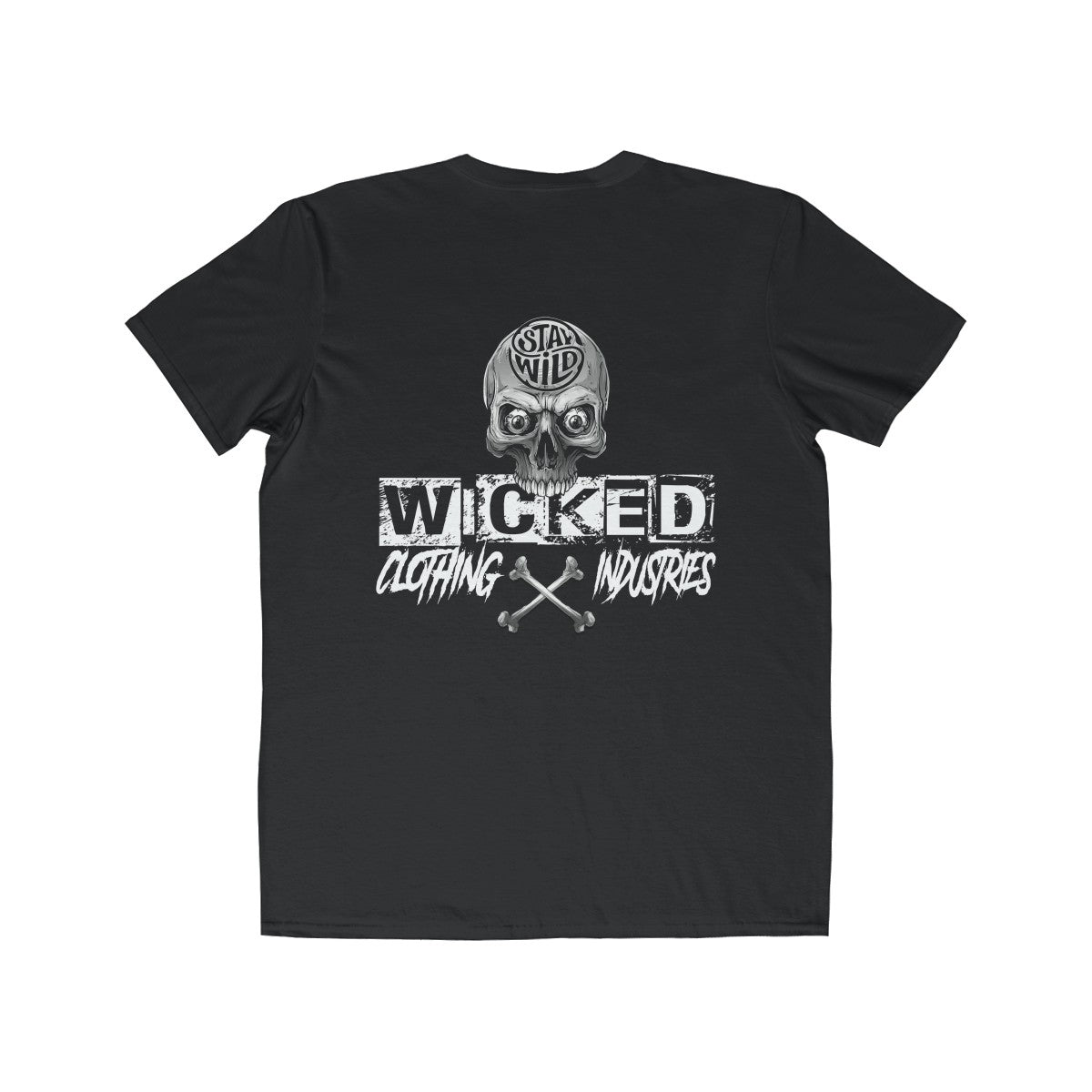 Stay Wild/ Black N White/ Men's Tee