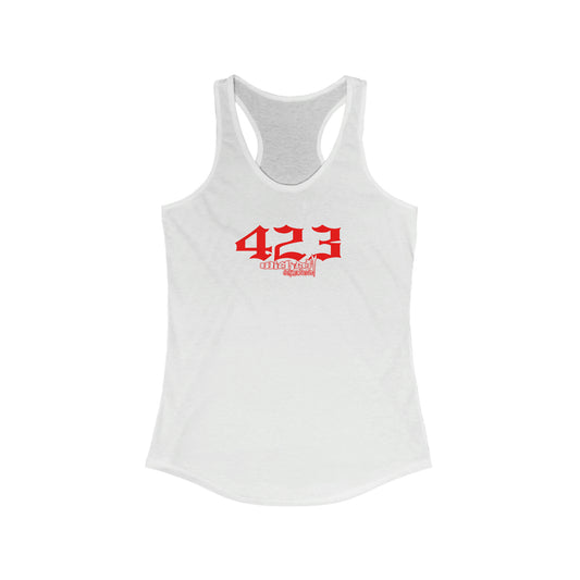 423 Red /Racerback Tank Top