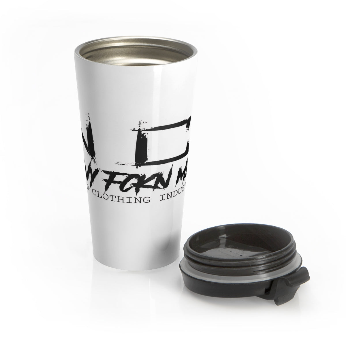 Heavy FCKN Metal/Stainless Steel Travel Mug