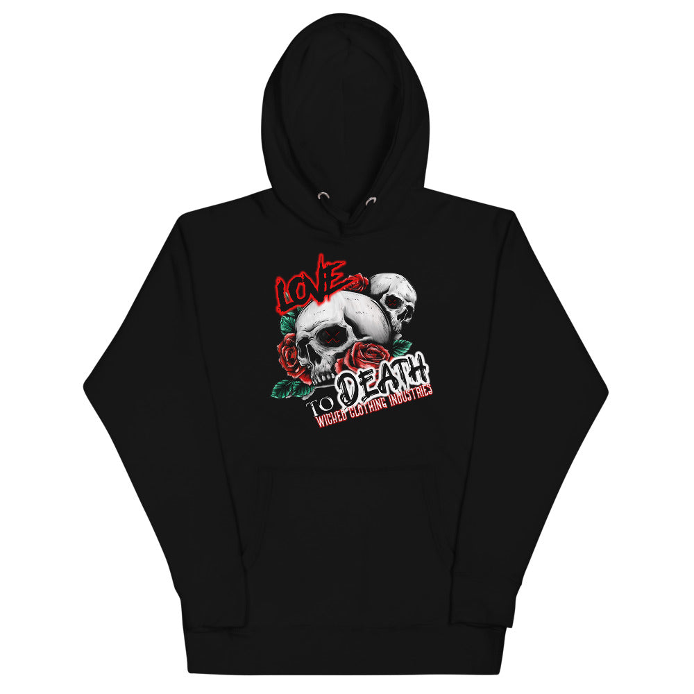 Love To Death /Women's Hoodie