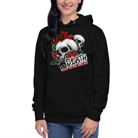 Love To Death /Women's Hoodie