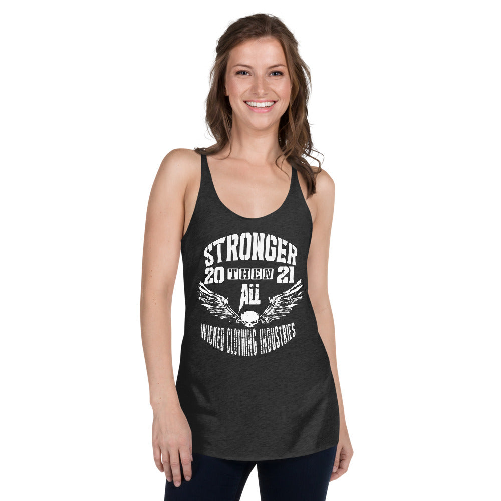Stronger/2021/ Women's Racerback Tank