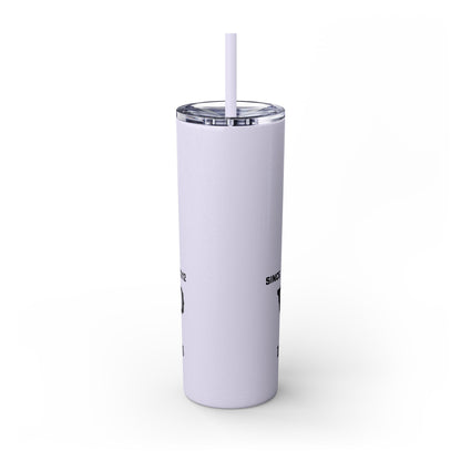 Wicked Nashville /Mint ( Shown)/ Skinny Tumbler with Straw, 20oz
