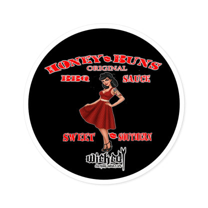 Honey Buns . Stickers, Indoor\Outdoor