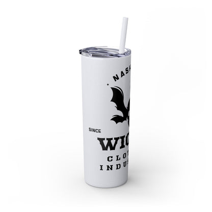 Wicked Nashville /Mint ( Shown)/ Skinny Tumbler with Straw, 20oz