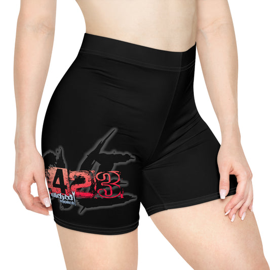 EL423 Wicked Love  Biker Shorts