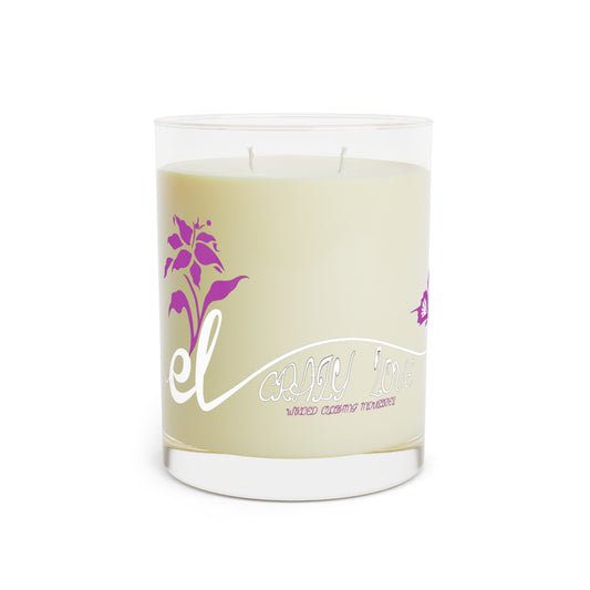 EL423 Crazy Love /on Glass /Scented Candle