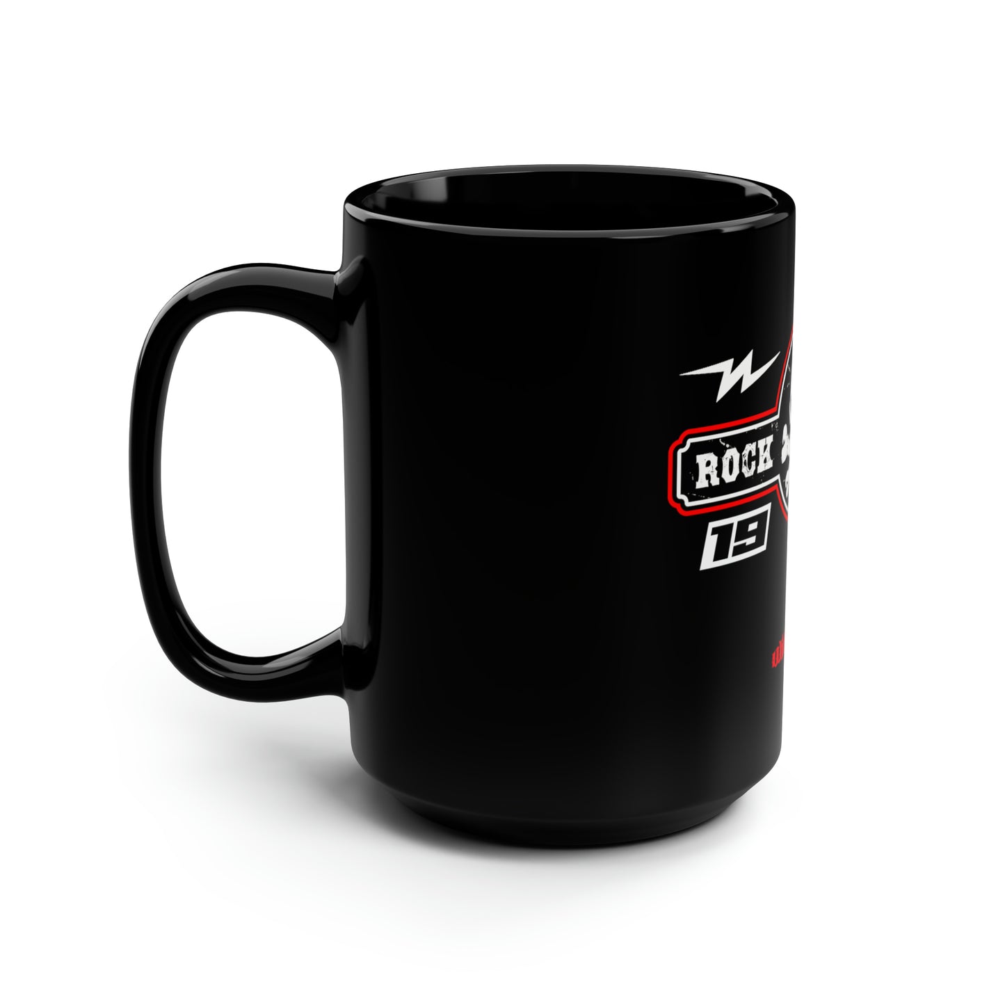 1982 Rock N Roll /Black Mug, 15oz