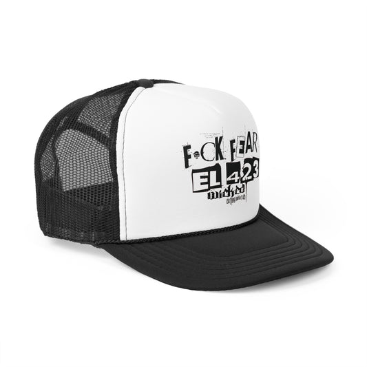 Fuck Fear EL423/ Black/ Trucker Hat