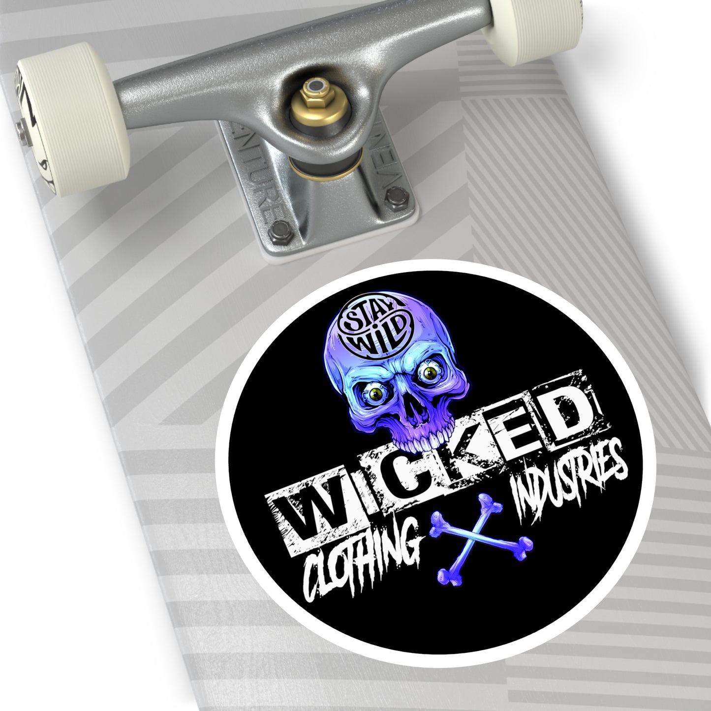 Stay Wild Purple WCI  Stickers, Indoor\Outdoor