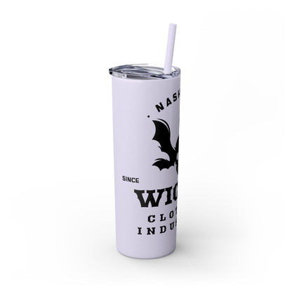 Wicked Nashville /Mint ( Shown)/ Skinny Tumbler with Straw, 20oz