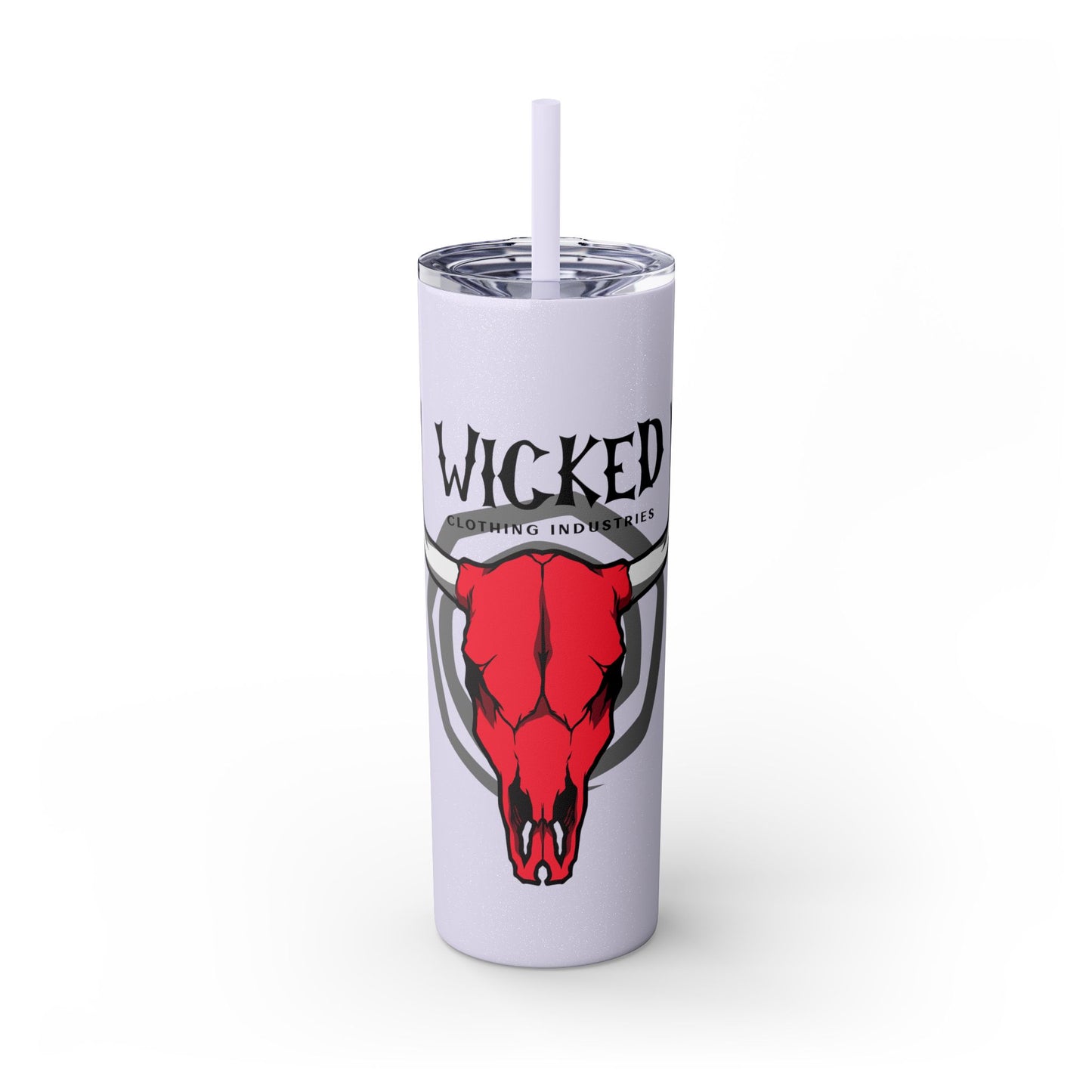DeadHead WCI / Skinny Tumbler with Straw, 20oz