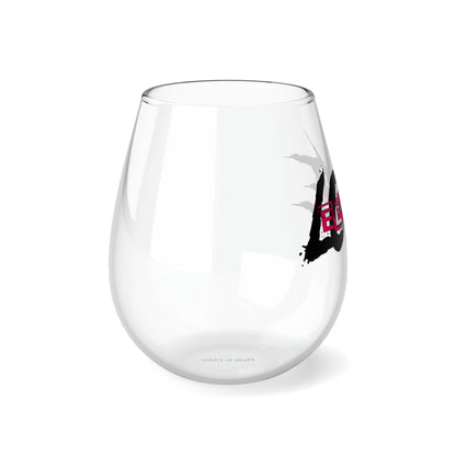 EL423 Gypsy Love Stemless Wine Glass, 11.75oz