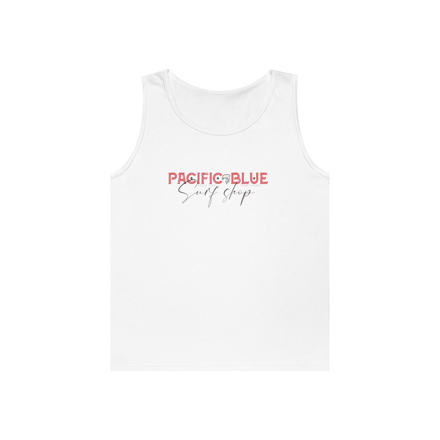 Beach Vibes, Ocean Dreams  /Pacific Blue Surf Shop   / WCI Tank Top