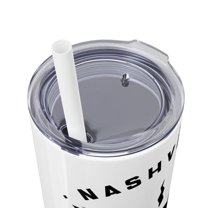 Wicked Nashville /Mint ( Shown)/ Skinny Tumbler with Straw, 20oz