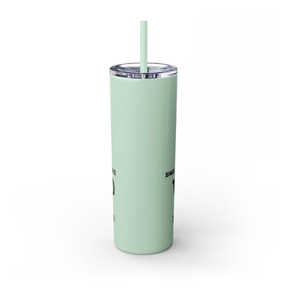 Wicked Nashville /Mint ( Shown)/ Skinny Tumbler with Straw, 20oz