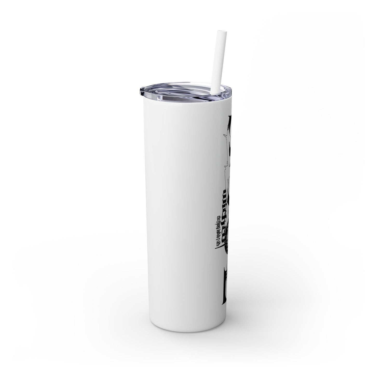 EL423 Soul/ Skinny Tumbler with Straw, 20oz