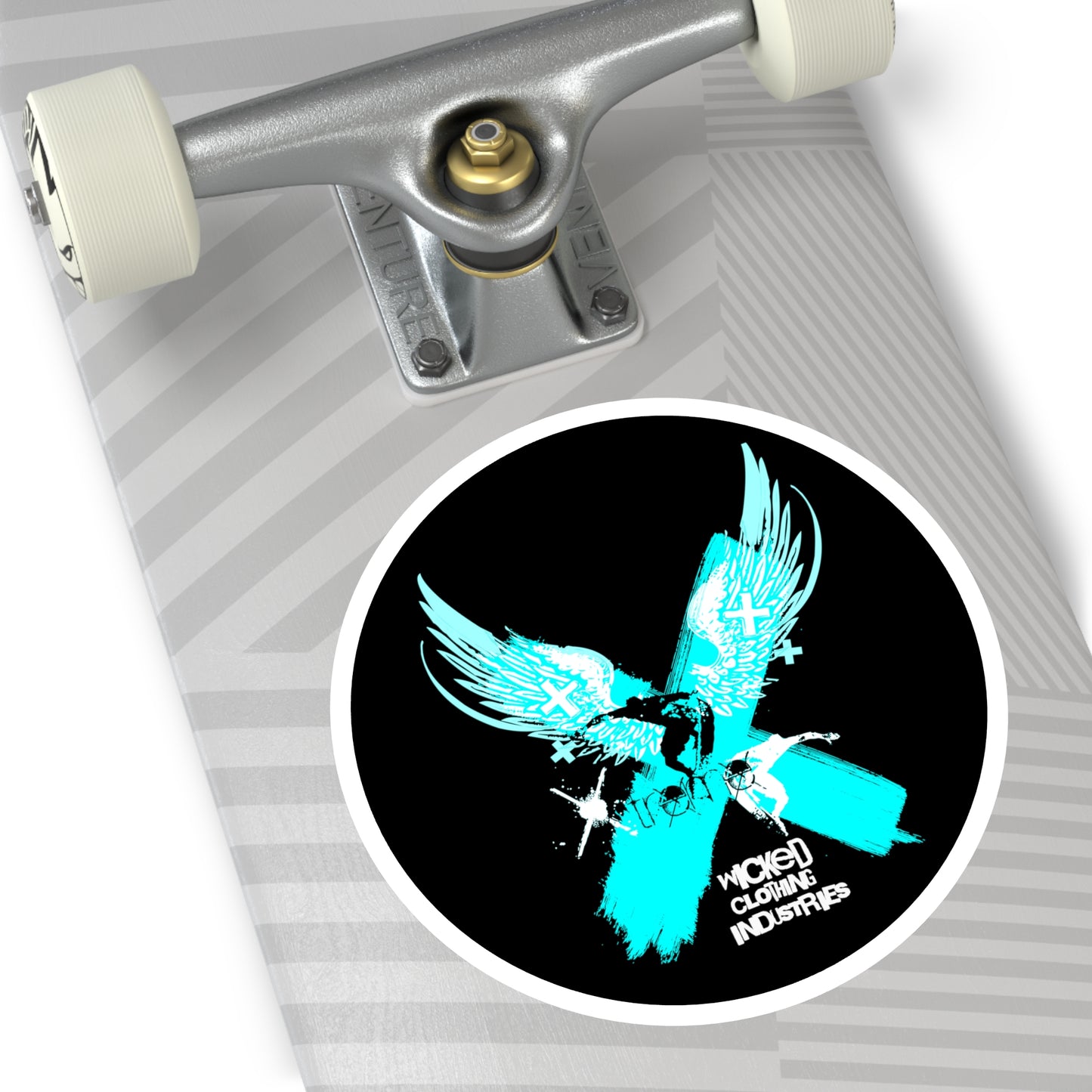 Extreme 1 Teal  WCI  Stickers, Indoor\Outdoor