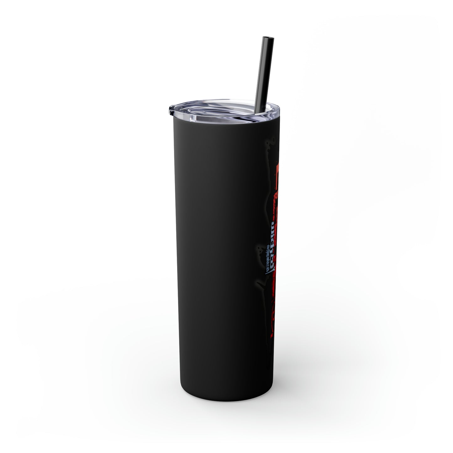 EL423 Wicked Love 2 /Sunset  Color/ Skinny Tumbler with Straw, 20oz
