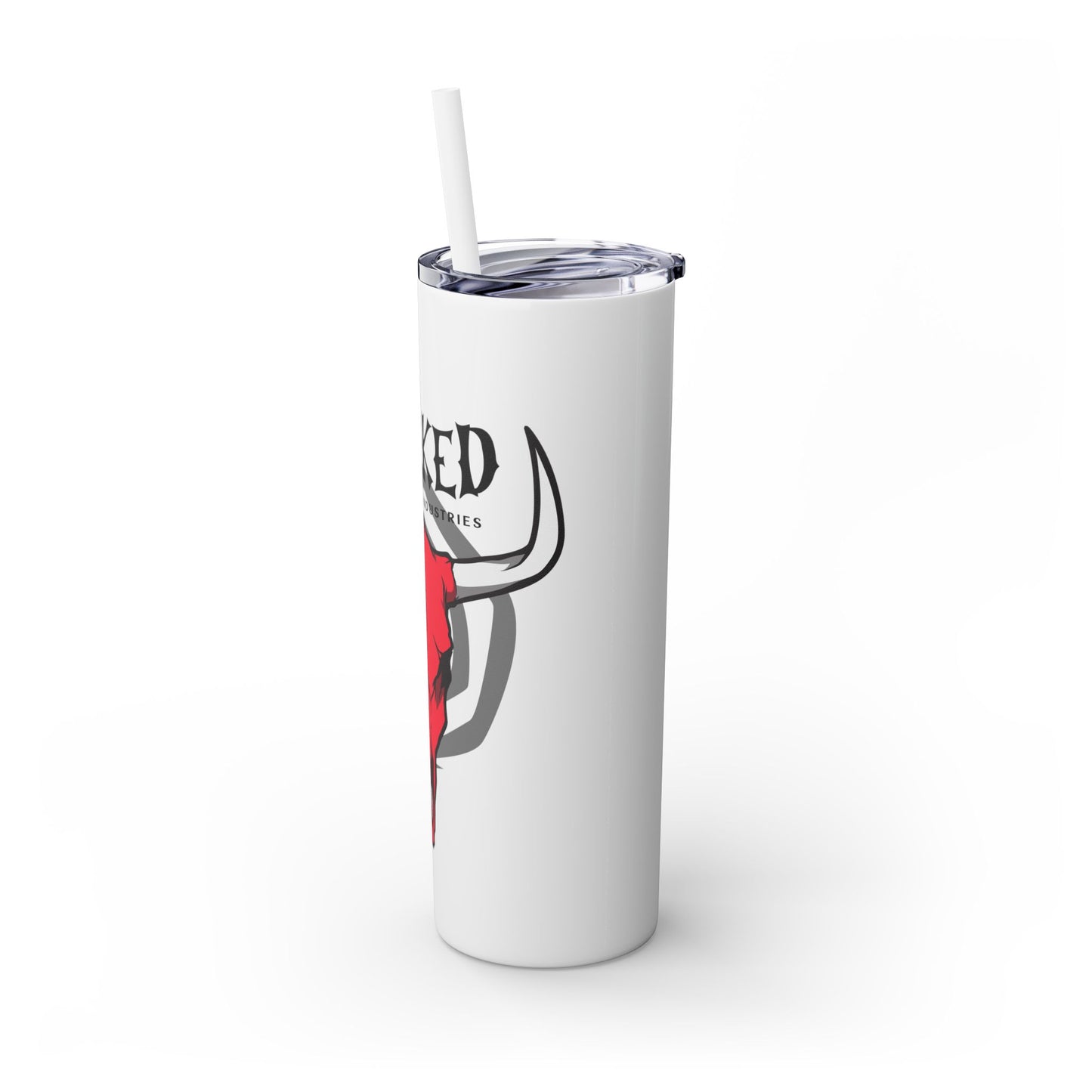 DeadHead WCI / Skinny Tumbler with Straw, 20oz