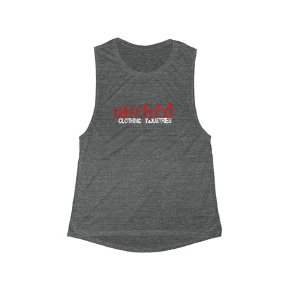Wicked Clothing Industries 2024 / Flowy Scoop Muscle Tank Top