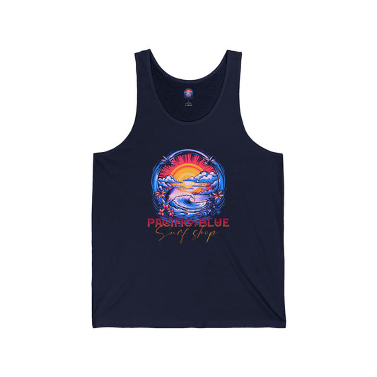 Sky Island Pacific Blue Surf Shop /WCI/  Tank Top