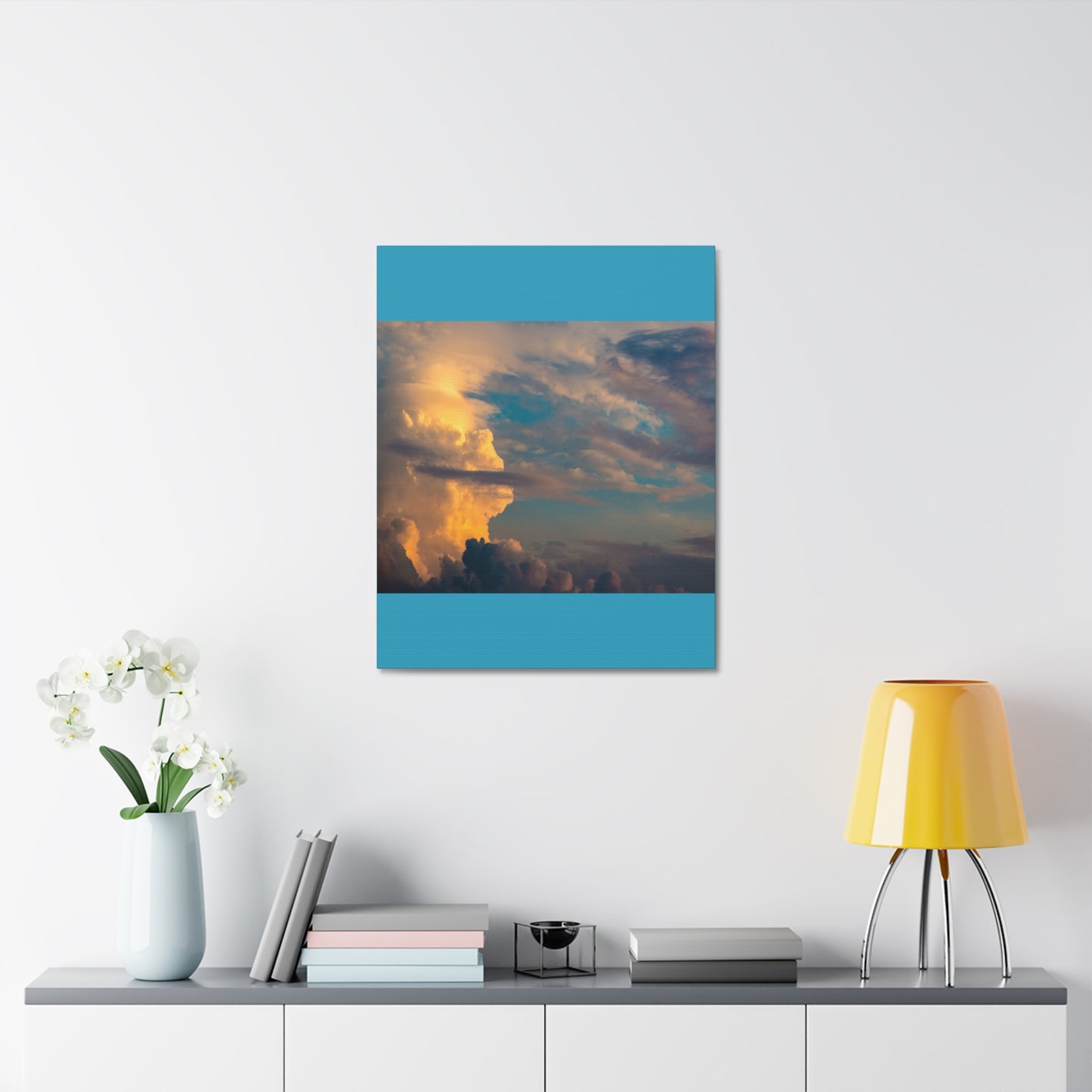 God is Real/ Poster /WCI Stretched Canvas