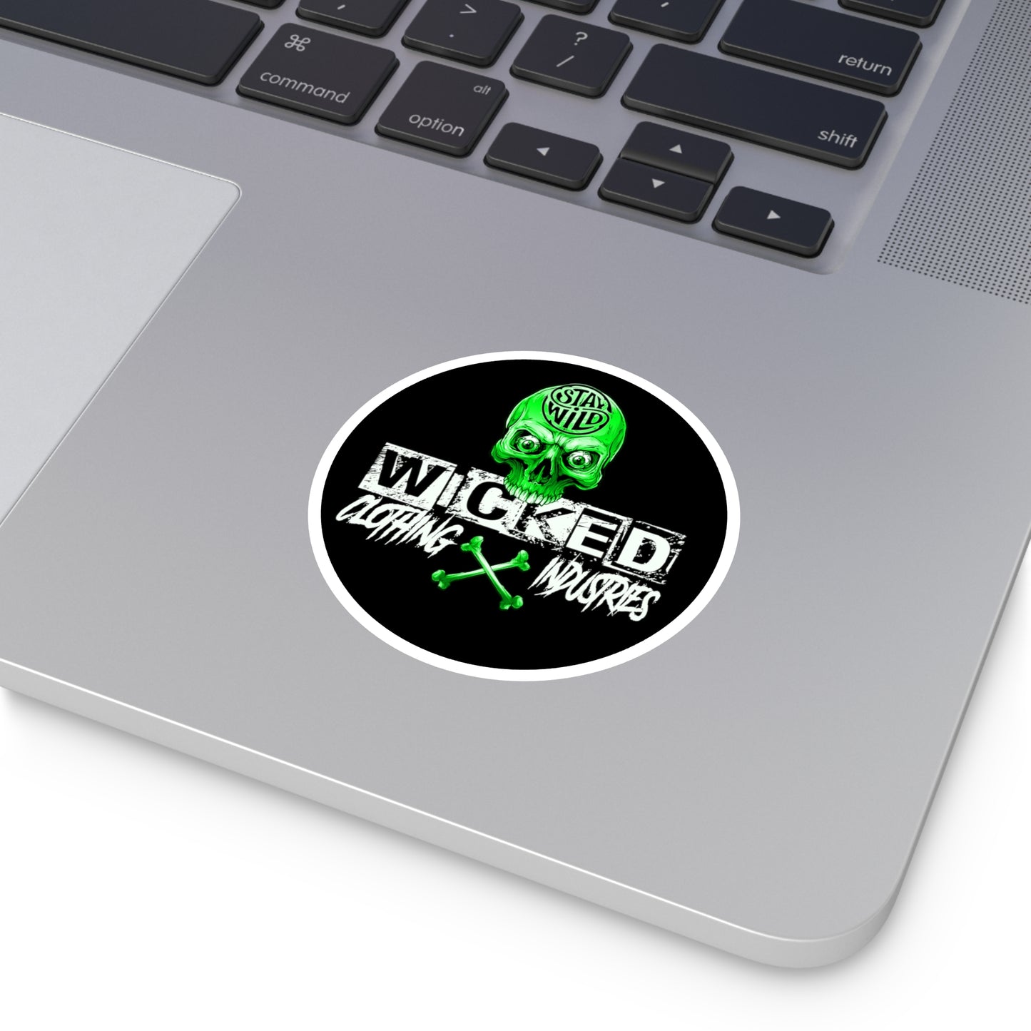 Stay Wild Neon Green WCI  Stickers, Indoor\Outdoor