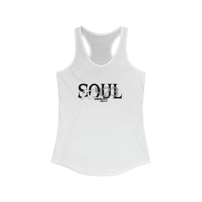 EL423 Soul / Black/ Racerback Tank Top