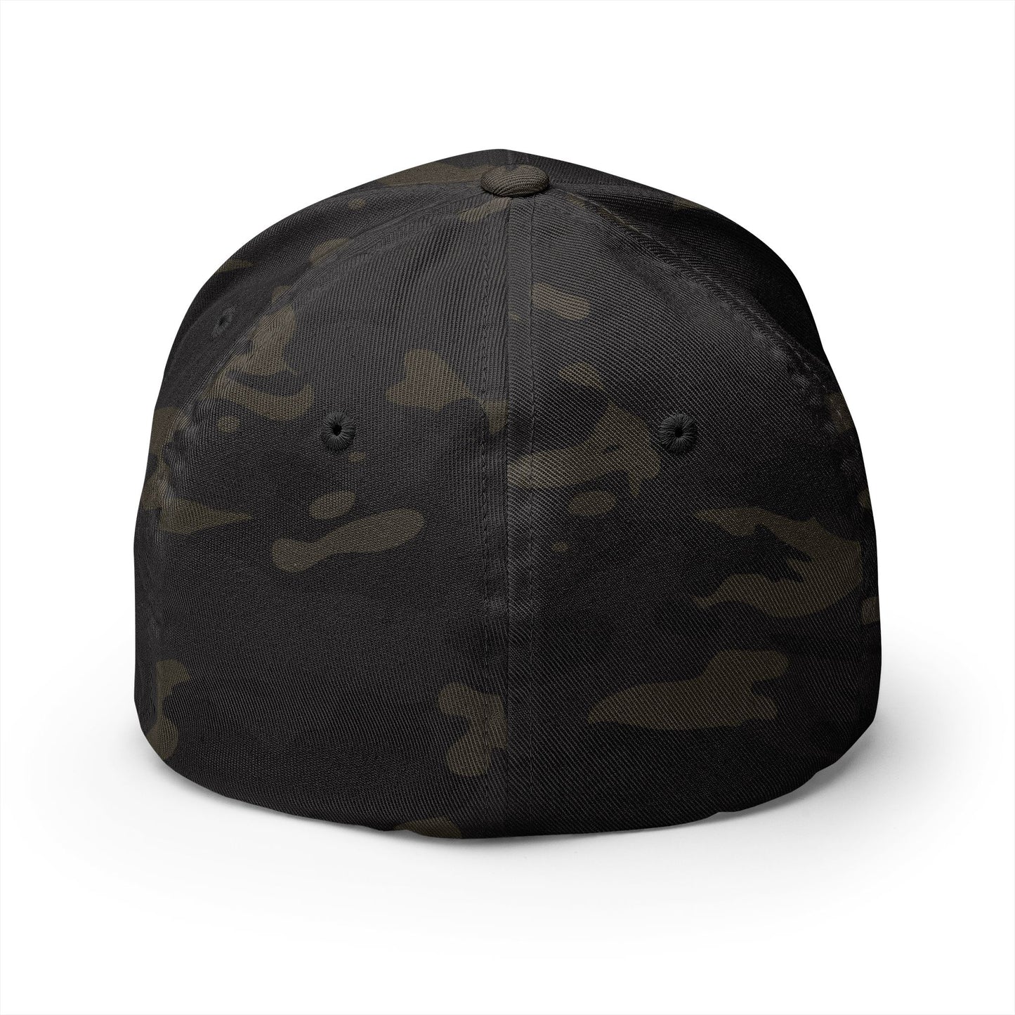 Pacific Blue Surf Shop Sunset Logo Fitted hat  (Embroidery)