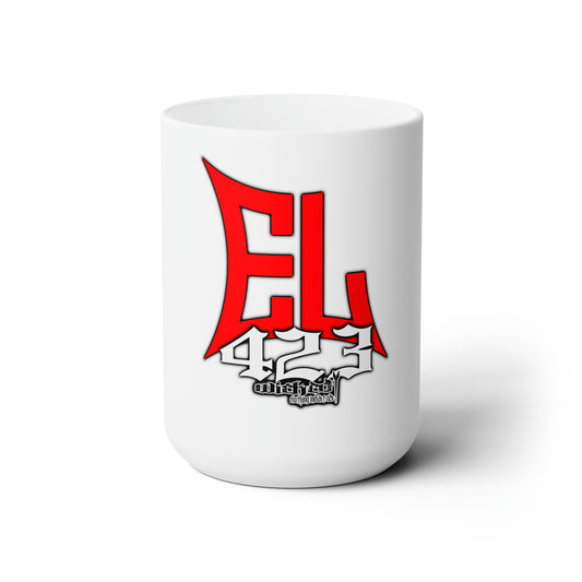 EL423 Red Bold WCI / White Mug