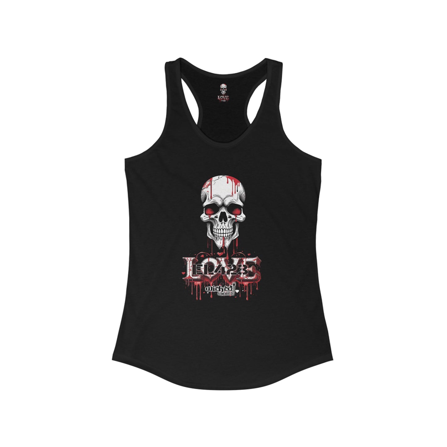 EL423  Vampire Bloody Love /WCI   Racerback Tank Top