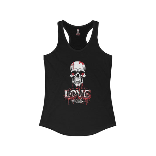 EL423 Vampire Bloody Love /WCI Racerback Tank Top