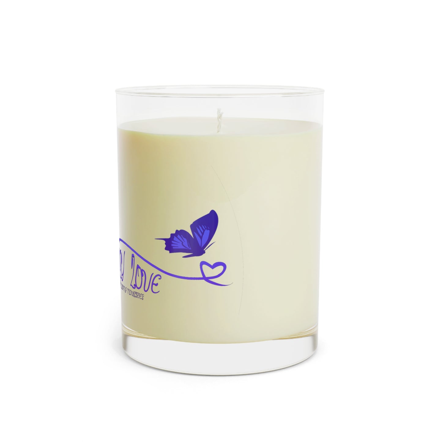 EL423 Crazy Love Ocean /on Glass /Scented Candle